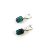 Exclusive Agate barrel earrings