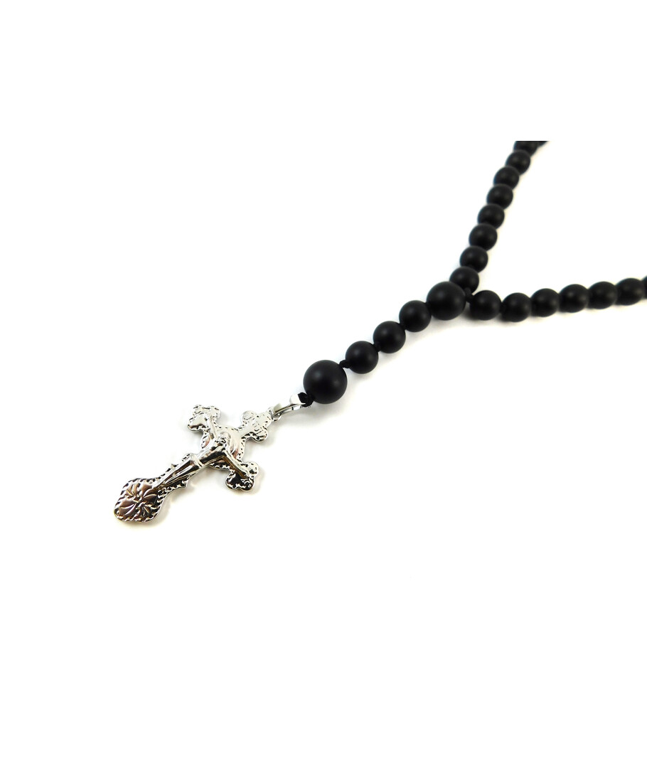 Shungite prayer rosary