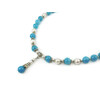 Exclusive necklace &quot;Aqua pearls&quot; Aquamarine, Pearls