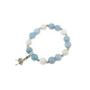 Exclusive bracelet &quot;Monica&quot; Aquamarine, Adular