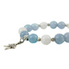 Exclusive bracelet &quot;Monica&quot; Aquamarine, Adular