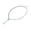 Exclusive necklace &quot;Patricia&#039;s Heart&quot; Majorca round, Amazonite