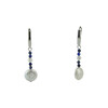 Exclusive earrings &quot;Patricia&quot; Mallorca round, lapis lazuli