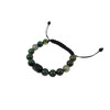 Shambhala bracelet &quot;Zola&quot; Jasper, Agate barrel