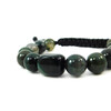 Shambhala bracelet &quot;Zola&quot; Jasper, Agate barrel