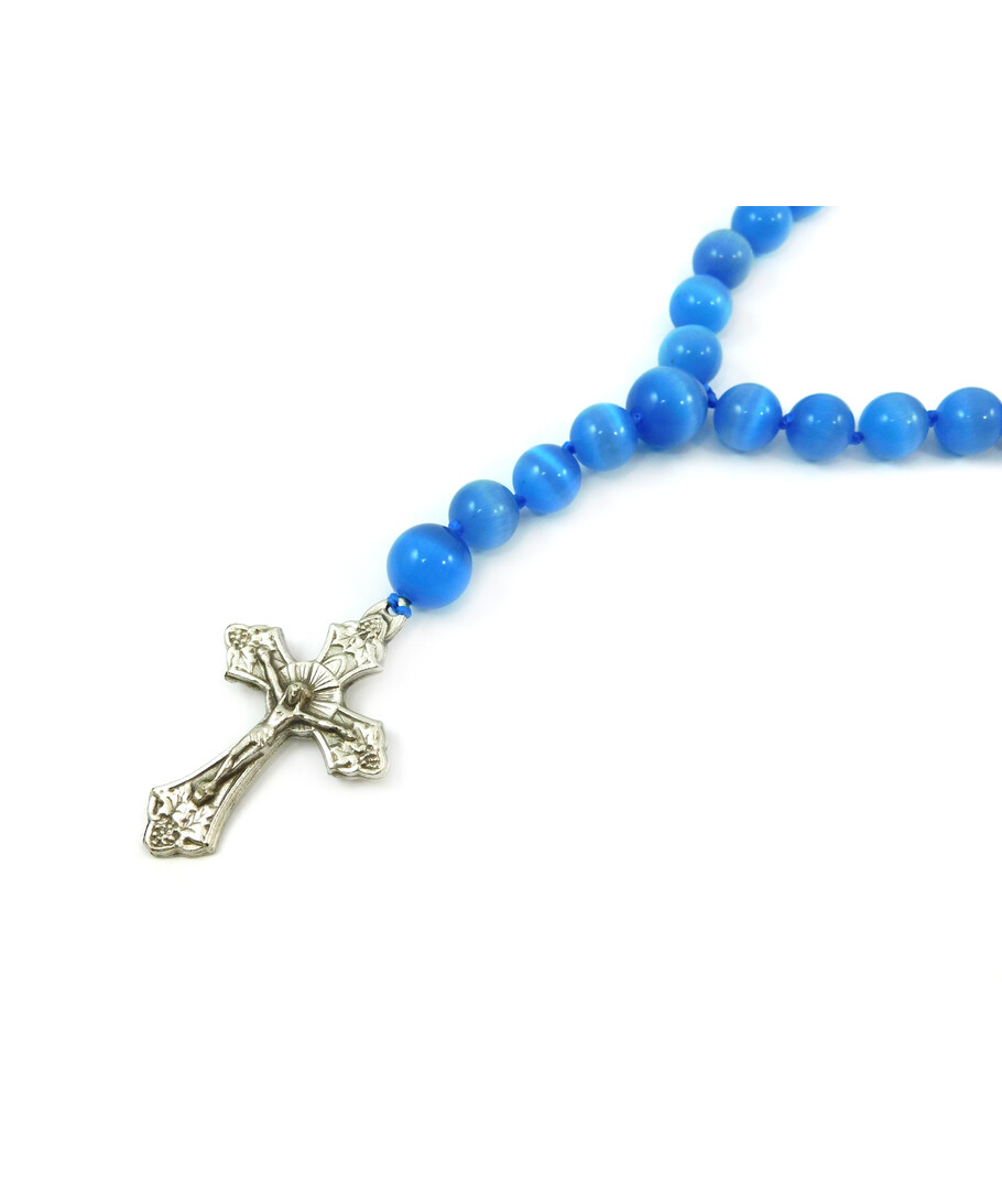 Exclusive cat's eye rosary