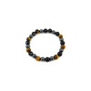 Exclusive bracelet &quot;Nita&quot; Agate, Hematite Tiger&#039;s eye