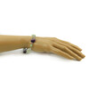 Exclusive bracelet &quot;Doria&quot; Fluorite, oval face