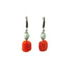 Exclusive earrings Coral, Anthelit