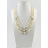 Exclusive necklace &quot;Marlene&quot; Pearls, 3 rows