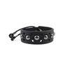 Exclusive Hematite leather bracelet