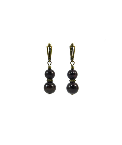 Exclusive Garnet earrings