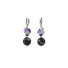 Exclusive earrings &quot;Lavender flower&quot; Amethyst