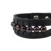 Exclusive Pomegranate leather bracelet