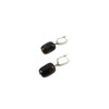 Exclusive Agate barrel earrings