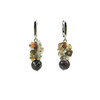 Exclusive earrings &quot;Suzy&quot; Agate, crumb