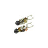 Exclusive earrings &quot;Suzy&quot; Agate, crumb