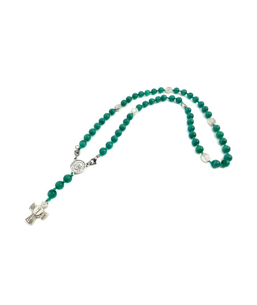 Exclusive rosary "Saint Pio" Cat's eye