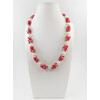 Exclusive necklace &quot;Pearl symphony&quot; Pearls, mother-of-pearl crumb