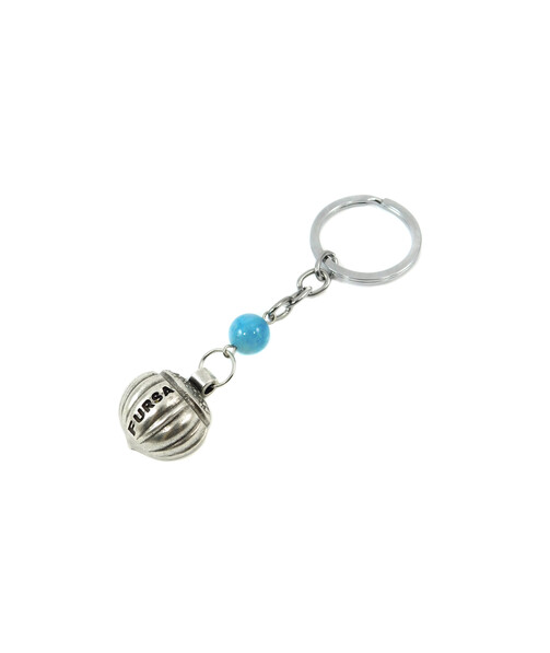 Exclusive keychain "Fursa fashion 2" Citrine, Aquamarine