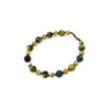 Exclusive bracelet &quot;Tiger cube&quot; Tiger&#039;s eye facet, Agate cube facet