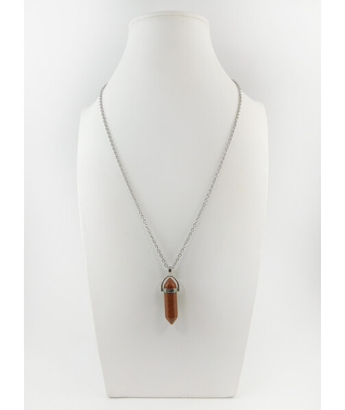 Aventurine crystal pendant