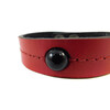 Exclusive Agate leather bracelet