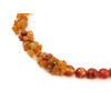 Exclusive necklace &quot;Suzy&quot; Carnelian face, crumb