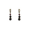 Exclusive earrings &quot;Prima donna&quot; Pomegranate