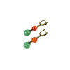 Exclusive earrings &quot;Isabel&quot; Jade, Agate facet