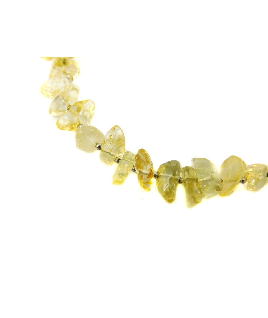 Necklace "Mini" Citrine crumb