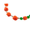 Exclusive necklace &quot;Sviatoslav&quot; Coral galtovka, chrysoprase