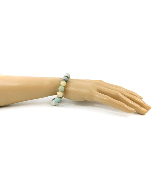 Amazonite bracelet, matte