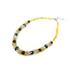 Exclusive necklace &quot;Awakening&quot; Garnet, Citrine, Rock crystal crumb