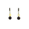 Exclusive earrings &quot;Awakening&quot; Garnet, Citrine