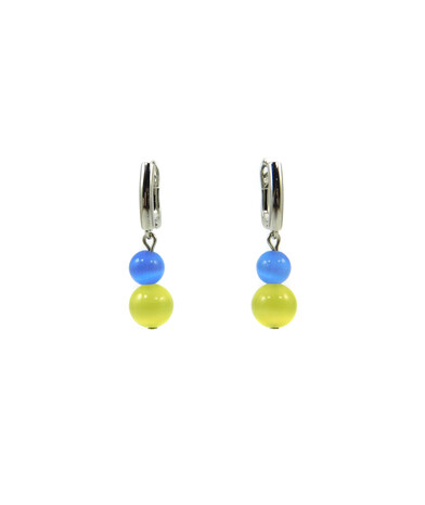 Cat's eye earrings