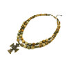 Exclusive necklace &quot;Roma&quot; Jasper, 2 rows