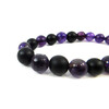 Exclusive bracelet &quot;Nita&quot; Amethyst, Shungite