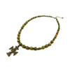 Exclusive necklace &quot;Myrosya&quot; Jasper