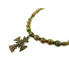 Exclusive necklace &quot;Myrosya&quot; Jasper