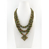 Exclusive necklace &quot;Dana&quot; Jasper, 3 rows