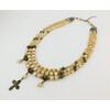 Exclusive necklace &quot;Reprise&quot; Mother of pearl, 3 rows