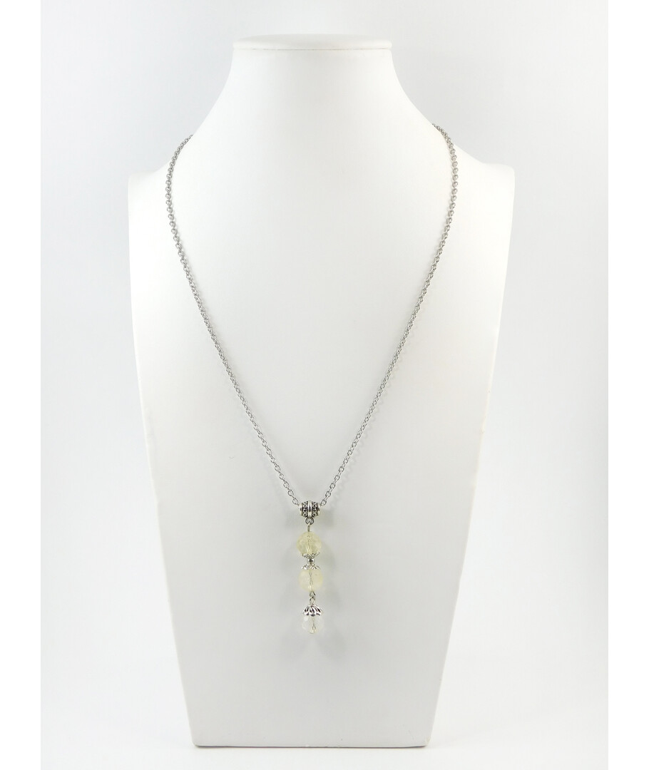 Exclusive pendant "Stylish" Citrine facet