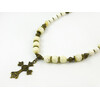 Exclusive necklace &quot;Agapiya&quot; Mother of pearl, rondel