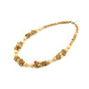 Exclusive necklace &quot;Malibu&quot; Mother-of-pearl, Sunstone crumb