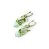 Exclusive earrings &quot;Malibu&quot; Angelite, Cat&#039;s eye crumb