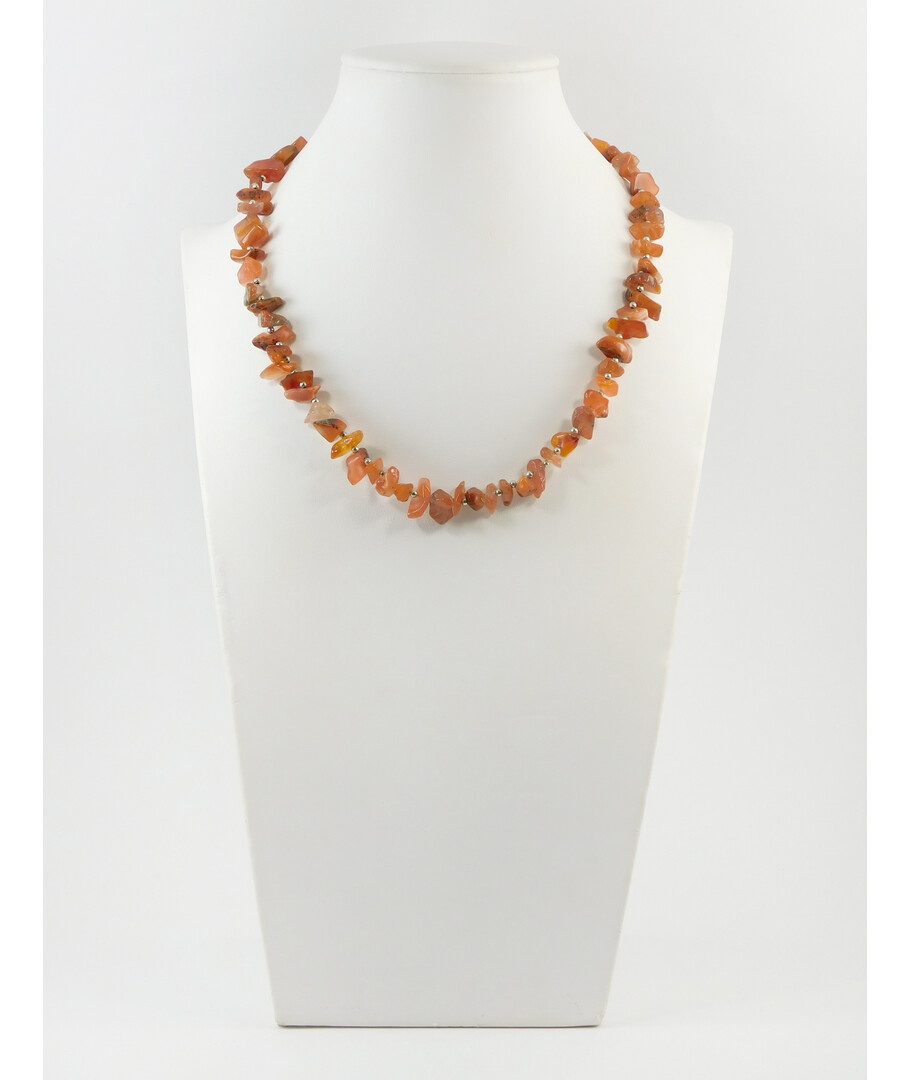 Necklace "Mini" Carnelian crumb