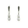 Exclusive earrings &quot;Neonila&quot; Mountain crystal