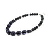 Exclusive necklace &quot;Black Dress&quot; Agate fiol 