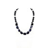 Exclusive necklace &quot;Black Dress&quot; Agate fiol 